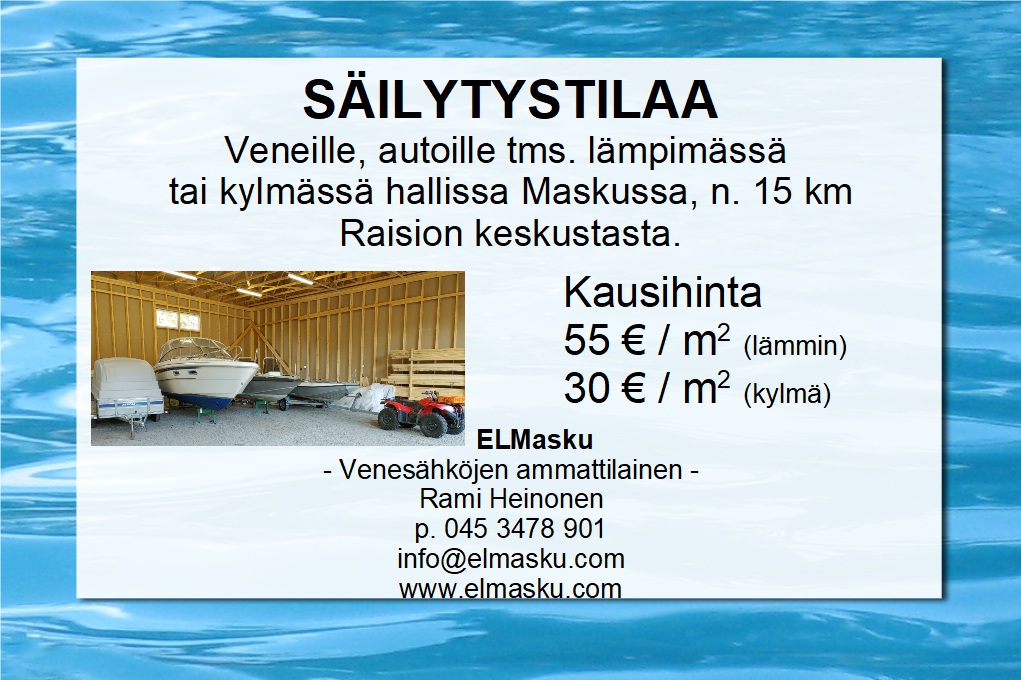 Säilytystilaa